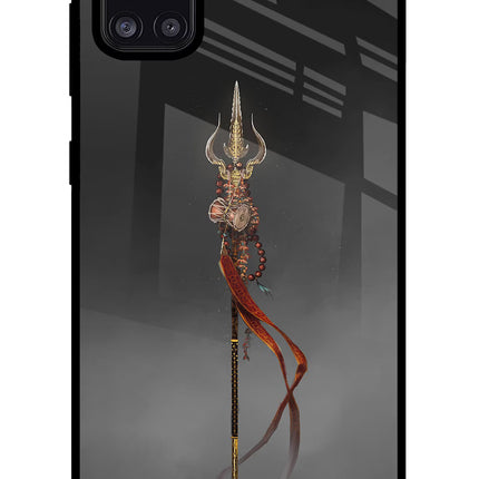 Shiv Trishul Samsung A31 Glass Case