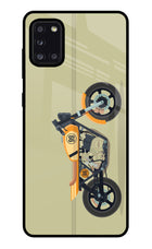 Vertical Speedster Samsung A31 Glass Case