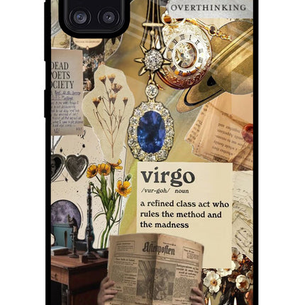 Virgo Zodiac Samsung A31 Glass Case