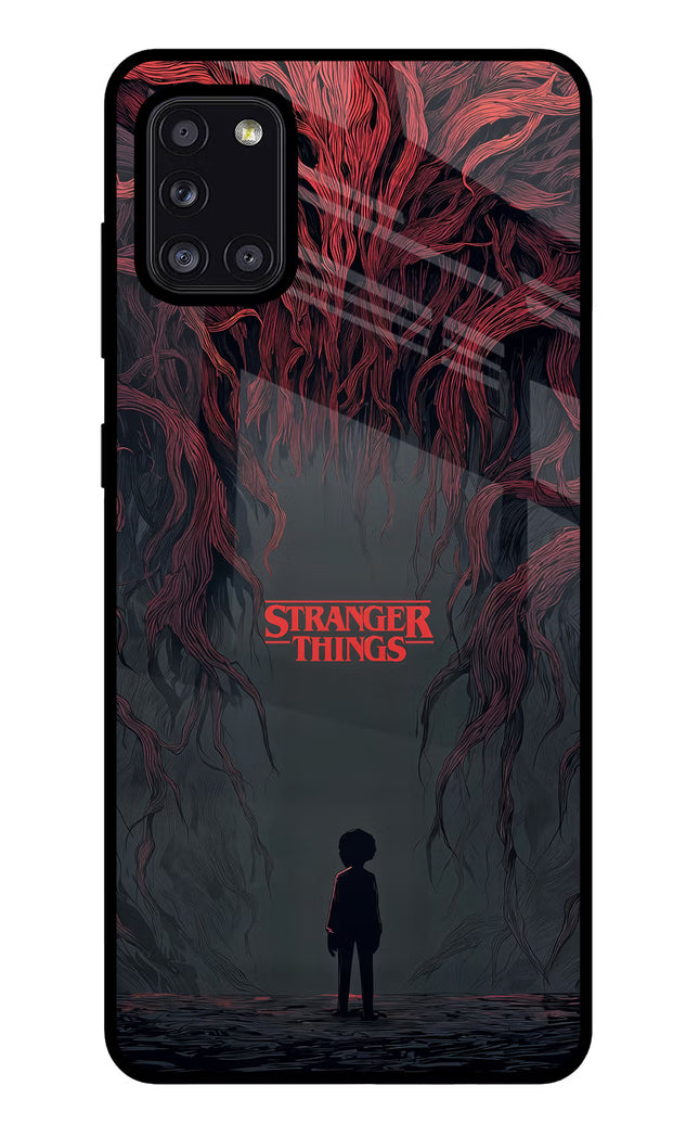 Ordinary Things Dark Side Samsung A31 Glass Case