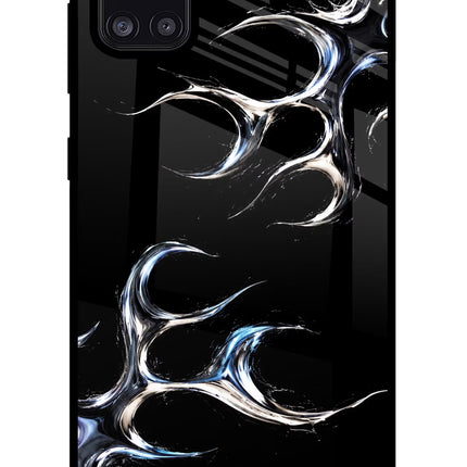 Chrome Tribal Samsung A31 Glass Case