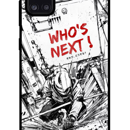 Who's Next Samsung A31 Glass Case