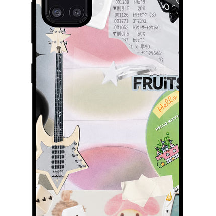 Softcore case Samsung A31 Glass Case