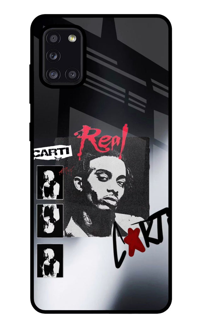 Playboi Carti Samsung A31 Glass Case