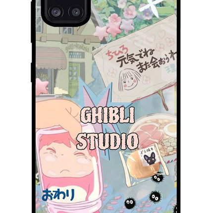 Studio Ghibli Samsung A31 Glass Case