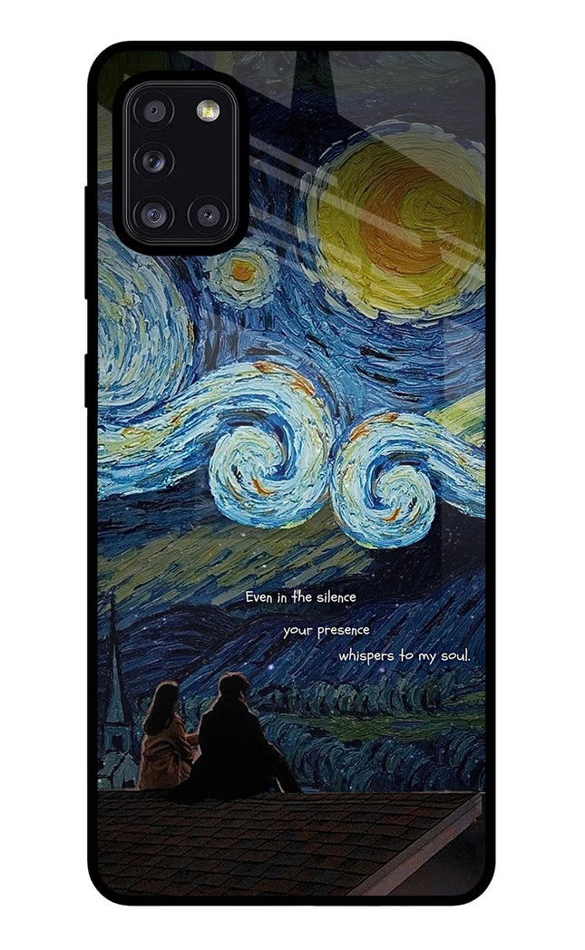 Softcore Samsung A31 Glass Case