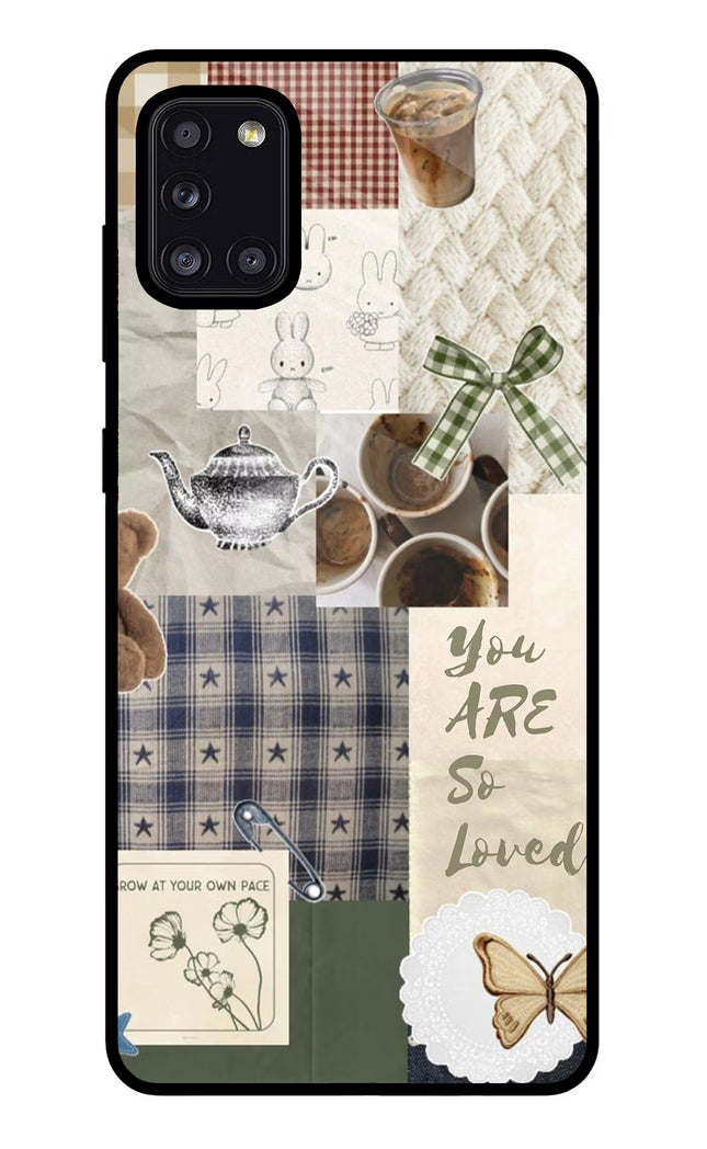 Cookie Samsung A31 Glass Case