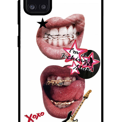 Rockstar Samsung A31 Glass Case