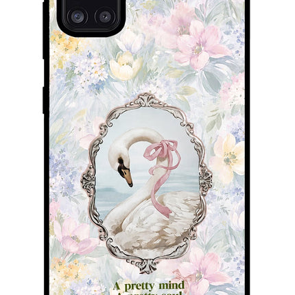 Pretty Mind Pretty Soul Samsung A31 Glass Case