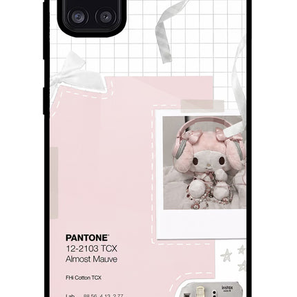 Pantone Asthetic Samsung A31 Glass Case