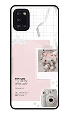 Pantone Asthetic Samsung A31 Glass Case