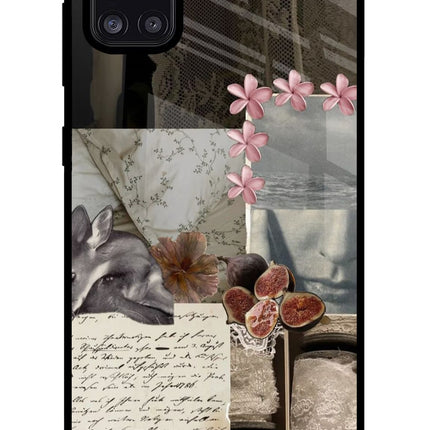 Midnight Sky Samsung A31 Glass Case