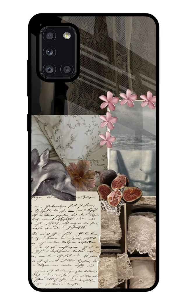 Midnight Sky Samsung A31 Glass Case
