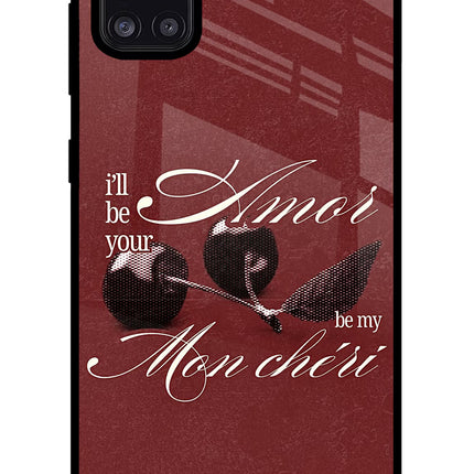 Velvet Cherry Samsung A31 Glass Case