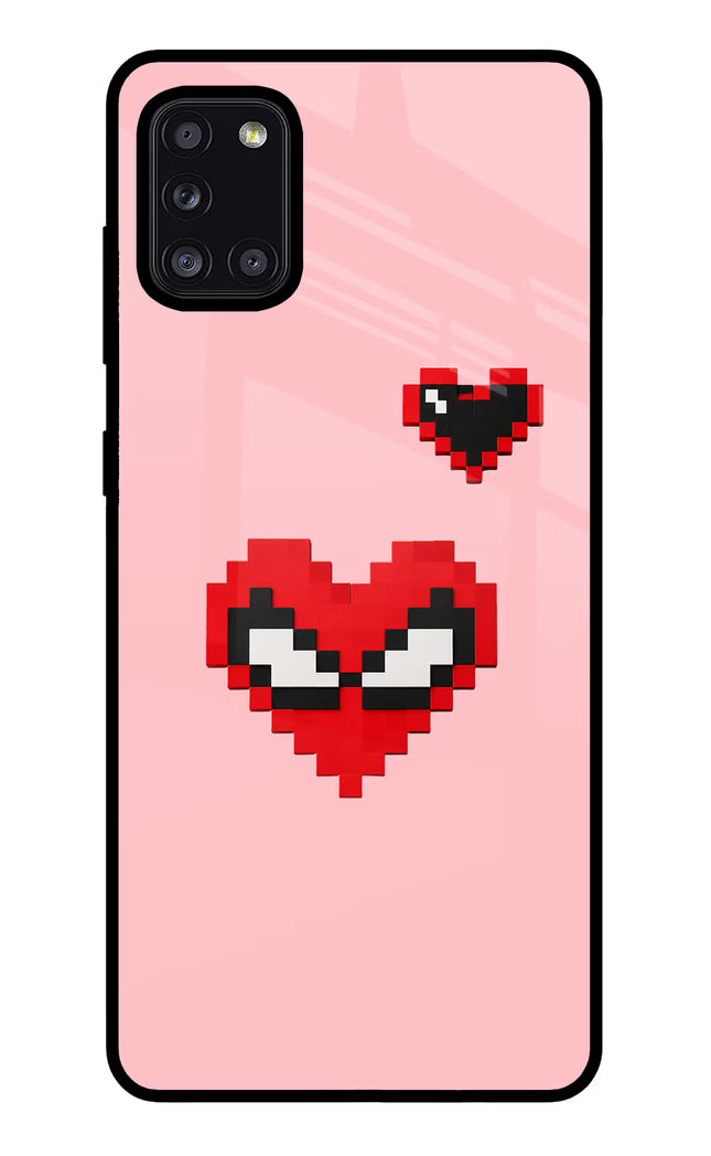 Gwen Heart Samsung A31 Glass Case