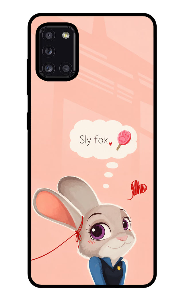 Judy Charm Samsung A31 Glass Case