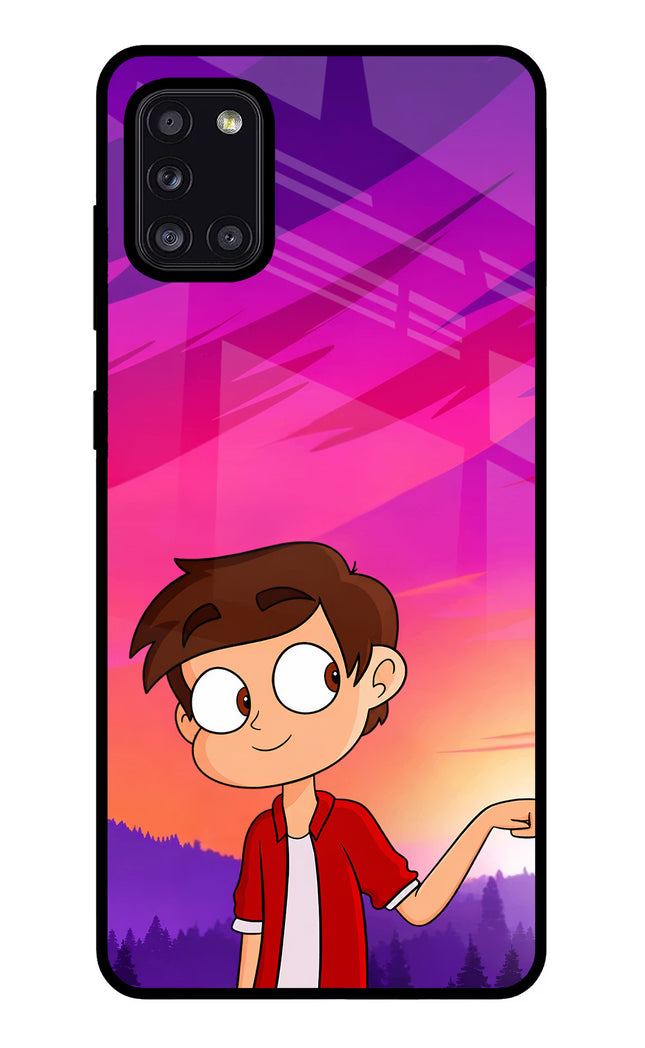 Marco Sunset Samsung A31 Glass Case