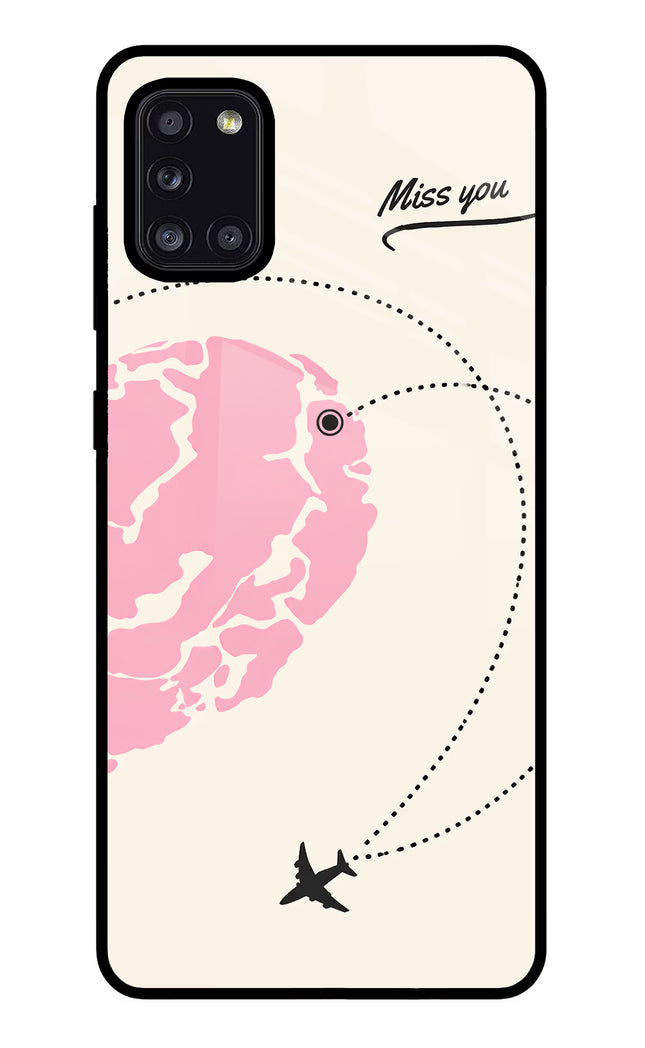 Miss Orbit Samsung A31 Glass Case
