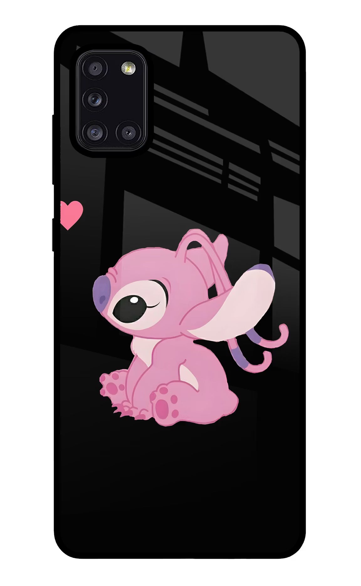 Angel Crush Samsung A31 Glass Case