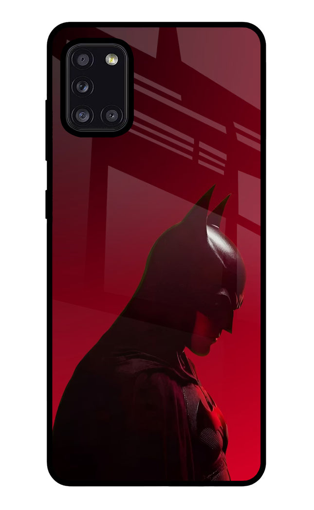 Dark Knight Samsung A31 Glass Case