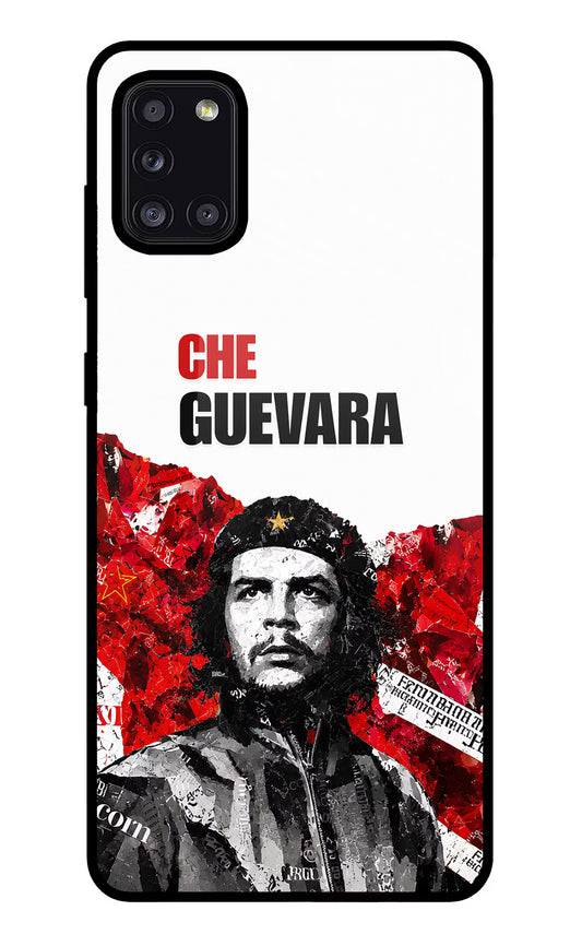 Che Guevara Revolution Samsung A31 Glass Case