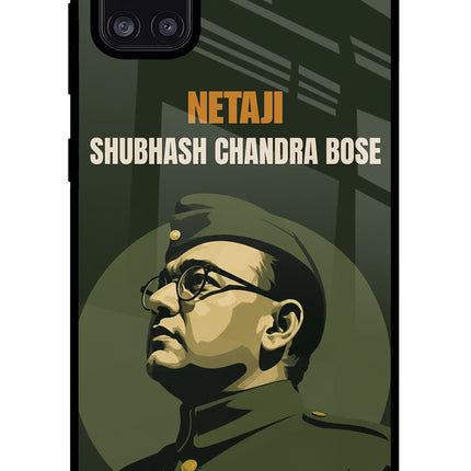 Netaji Legacy Samsung A31 Glass Case