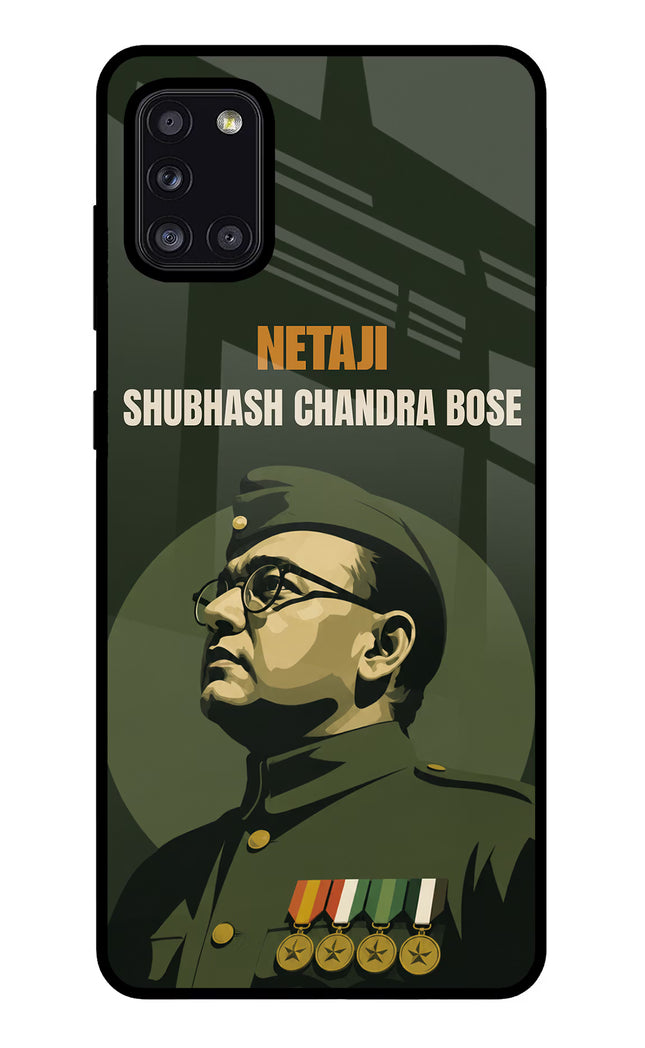 Netaji Legacy Samsung A31 Glass Case