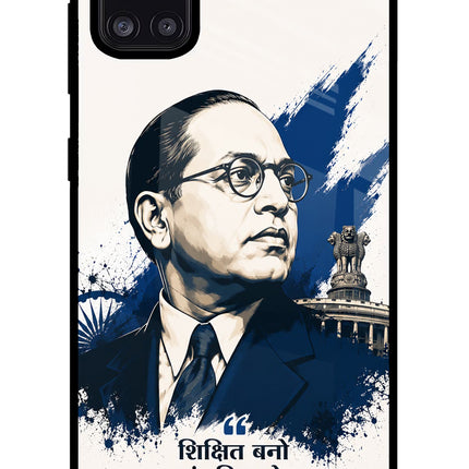 Dr. Ambedkar Visionary Samsung A31 Glass Case