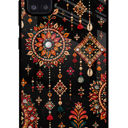 Boho Noir Samsung A31 Glass Case