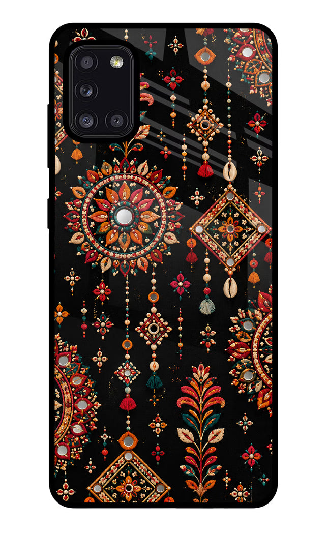 Boho Noir Samsung A31 Glass Case