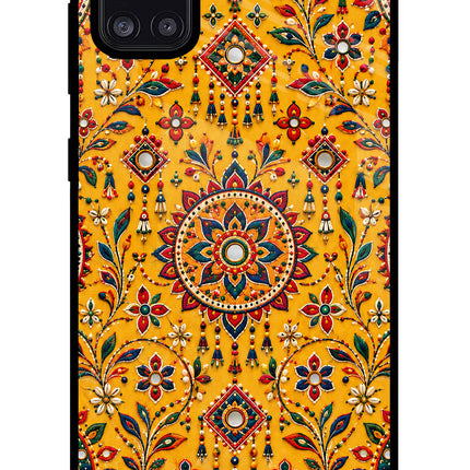 Sunlit Aura Samsung A31 Glass Case