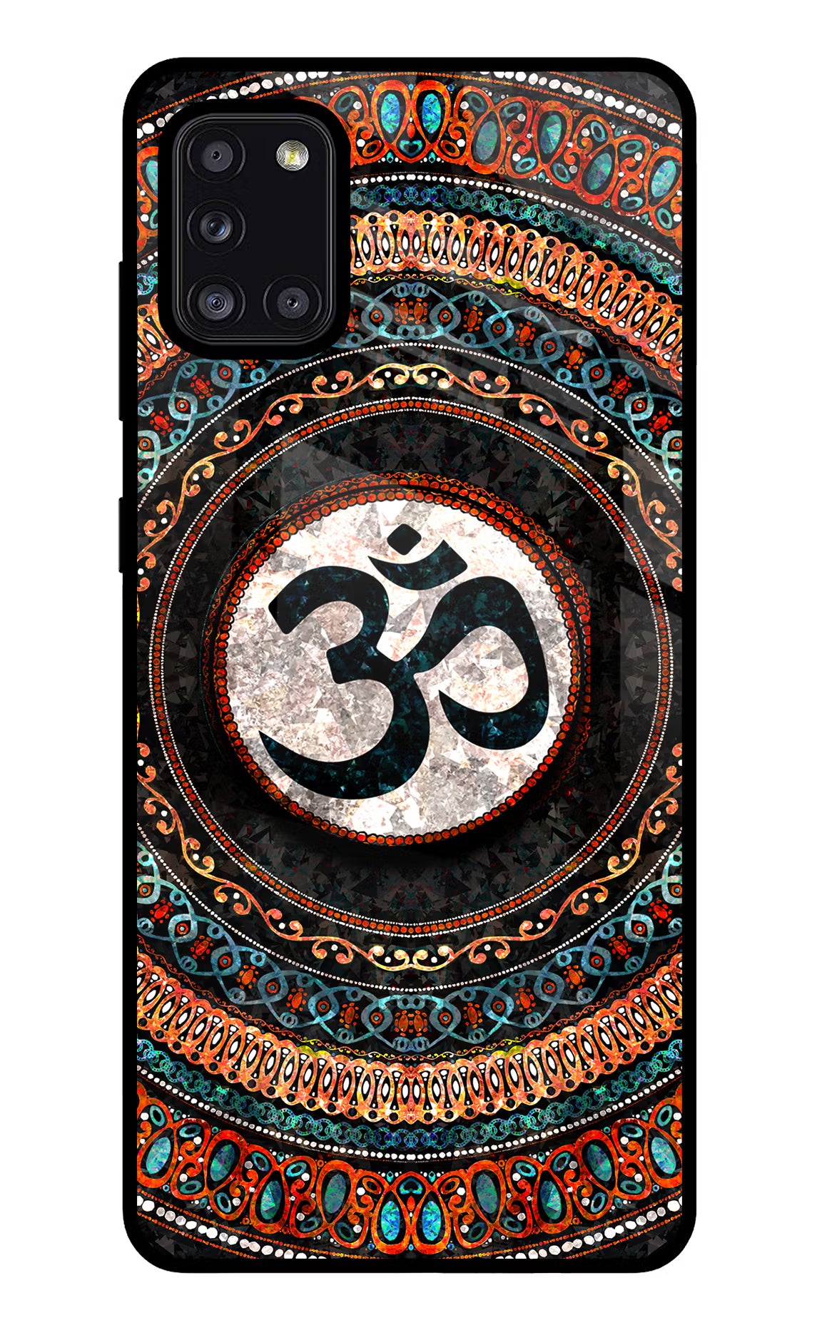 Om Culture Samsung A31 Pop Case by Casekaro