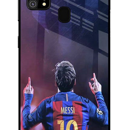 Messi Samsung M31/F41 Glass Case Back Cover by Casekaro