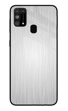 Wooden Grey Texture Samsung M31/F41 Glass Case