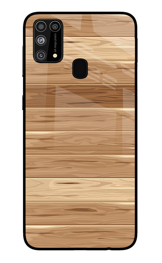 Wooden Vector Samsung M31/F41 Glass Case