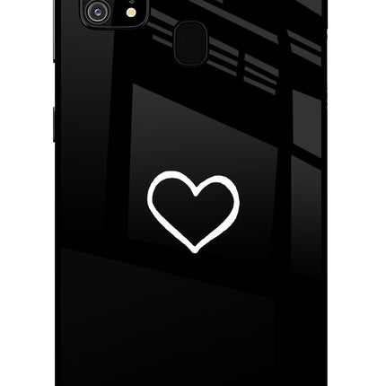 Heart Samsung M31/F41 Glass Case Back Cover by Casekaro