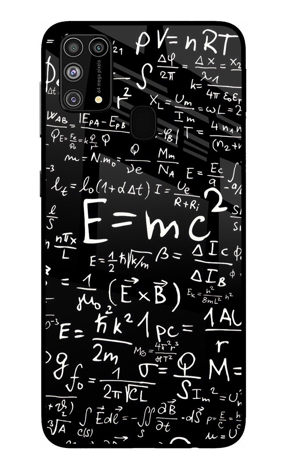 Physics Formula Samsung M31/F41 Back Cover