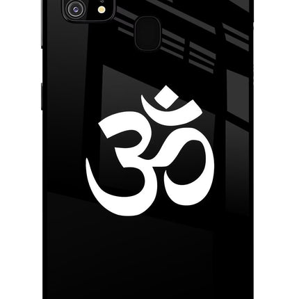 Om Samsung M31/F41 Glass Case Back Cover by Casekaro