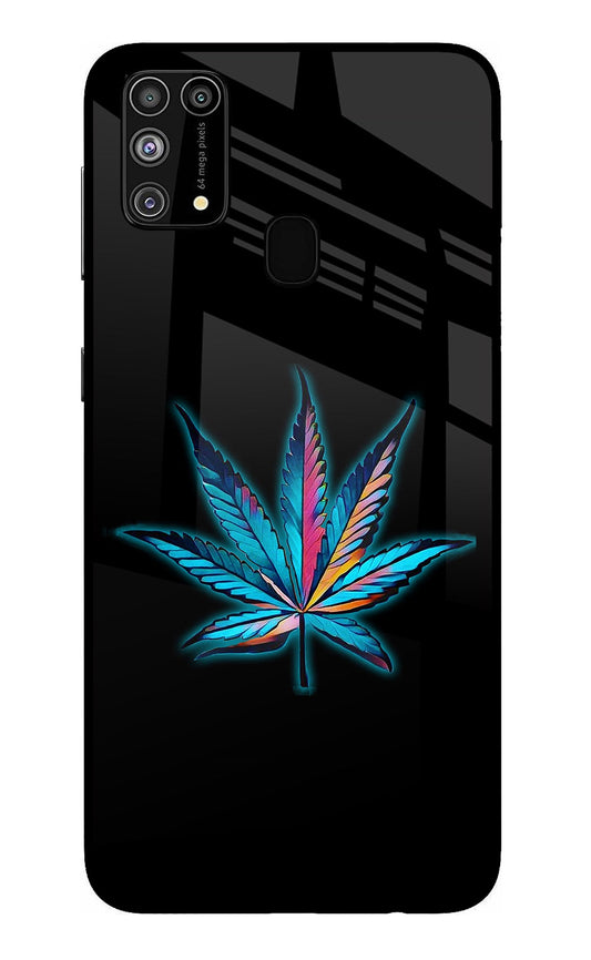 Weed Samsung M31/F41 Glass Case