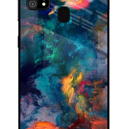 Artwork Paint Samsung M31/F41 Glass Case Back Cover by Casekaro