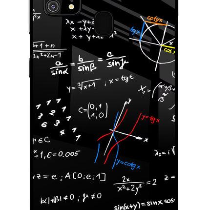Mathematics Formula Samsung M31/F41 Glass Case Back Cover by Casekaro
