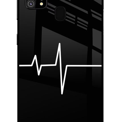 Heart Beats Samsung M31/F41 Glass Case Back Cover by Casekaro