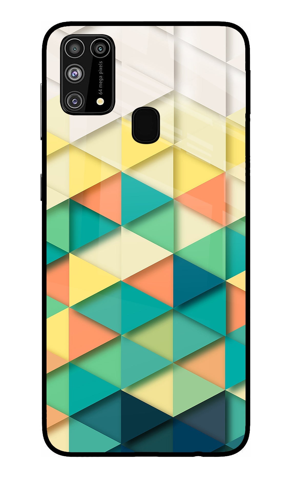 Abstract Samsung M31/F41 Back Cover