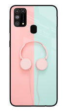 Music Lover Samsung M31/F41 Glass Case
