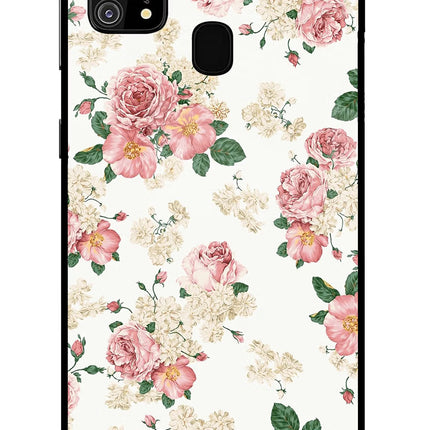 Flowers Samsung M31/F41 Glass Case Back Cover by Casekaro
