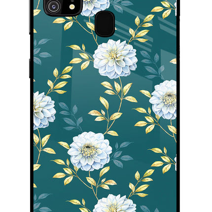 Flowers Samsung M31/F41 Glass Case Back Cover by Casekaro