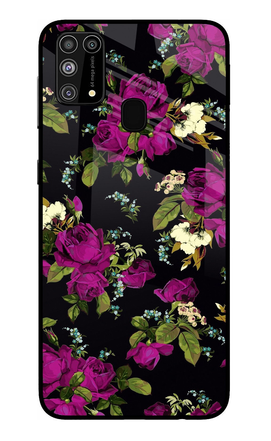 Flowers Samsung M31/F41 Back Cover