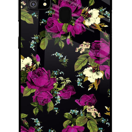 Flowers Samsung M31/F41 Glass Case Back Cover by Casekaro