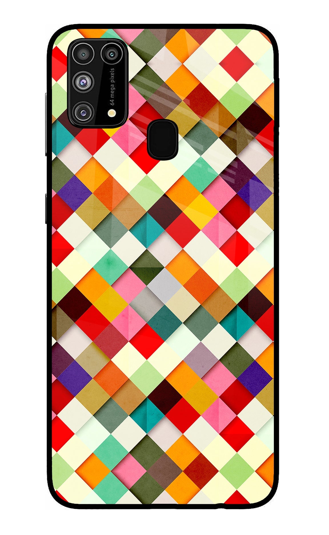 Geometric Abstract Colorful Samsung M31/F41 Back Cover