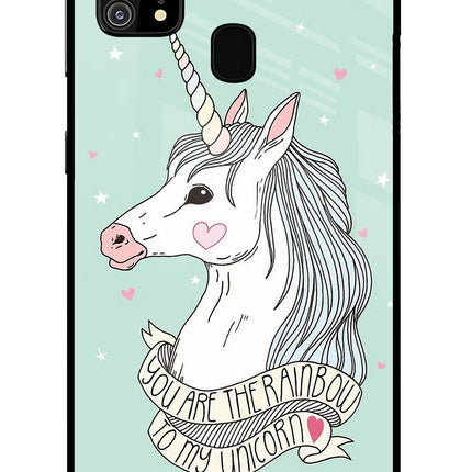 Unicorn Wallpaper Samsung M31/F41 Glass Case